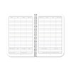 BookFactory Work Hours Log Book/Working Hours Tracking Journal/Plant Worker Tracking