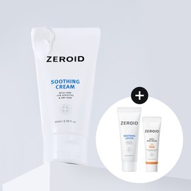 ZEROID Soothing Cream 80ml Set (+Soothing Lotion 25ml+Daily Sun Cream 10ml) - [SET] Cream 80ml (+Soothing Lotion 25ml+Daily Sun Cream 10ml)