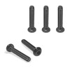 M4 x 25 mm Rounded Head Screws with Hexagon Socket