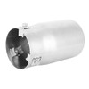 Car Modification Universal Straight Exhaust Pipe Bevel Inner Curl Tail