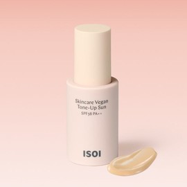 Isoi 스킨케어 비건 톤업 썬크림 SPF38 PA++ Vegan Tone-Up Sunscreen SPF38 PA++