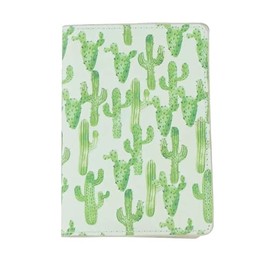 Snogisa Passport Cover for Kids, Women and Men,Travel Documents Organizer Protecto,Travel Passport Holder,Passport Holder Cover Travel Wallet (Cactus)