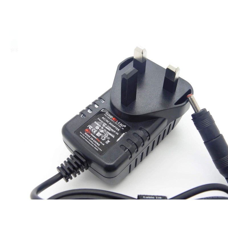 6 Volt 800mA 0.8A Mains AC-DC Adaptor with 3.5mm DC
