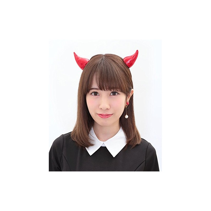Clearstone Cosplay Halloween Devil Pin Enamel Unisex Red