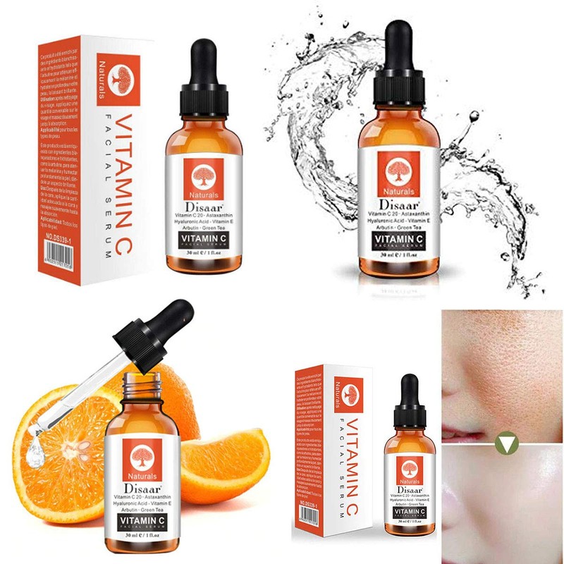 Serum Facial Disaar Con Vitamina C Anti-envejecimiento Ácido Hialurónico