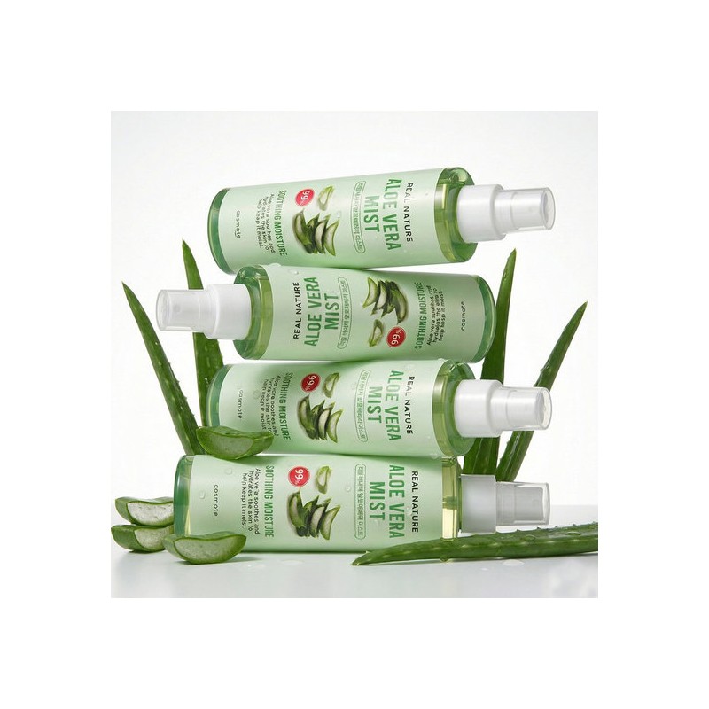Cosmate Real Nature Aloe Vera Mist 200ml x 2 /