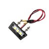 RAXIMO LED Mini Number Plate Light Motorcycle Scooter ATV Quad