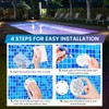 LOFTEK Submersible Pool Lights with Remote, Rechargeable LED Pool Light,