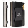 RHINO CO. Minimalist Metal Wallet RFID-Blocking Credit Card Holder with