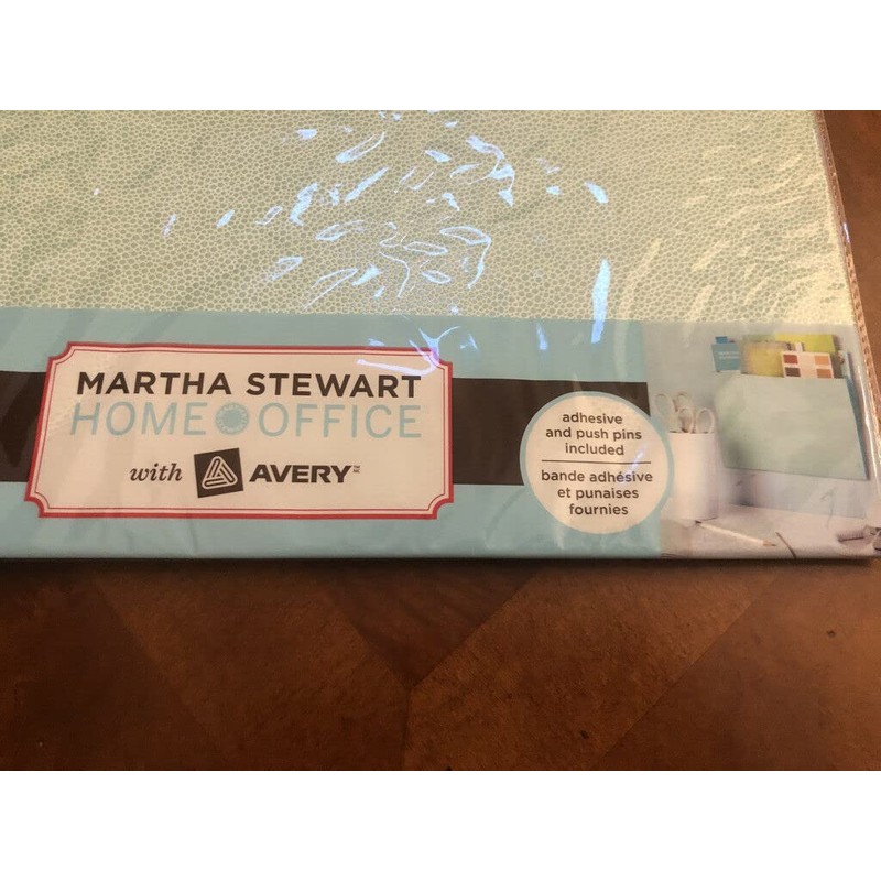 Martha Stewart Home Office with Avery Large Shagreen Pockets, 12"