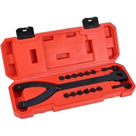Unbranded Adjustable Variable Pin Spanner Wrench Drive Fan Clutch Pully Holder Wrench Tool