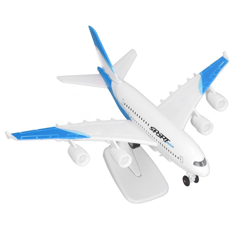 Alloy Airplane Model Aircraft Model 5 Lights Passenger Jet Toy