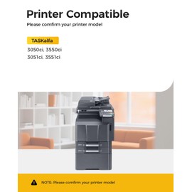 TK-8307 Toner Cartridge Set 4-Pack High Yield Replacement for Kyocera TK-8307K TK-8307C TK-8307M TK-8307Y Compatible with Kyocera TASKalfa 3050ci 3550ci 3051ci 3551ci Printer Black Cyan Magenta Yellow