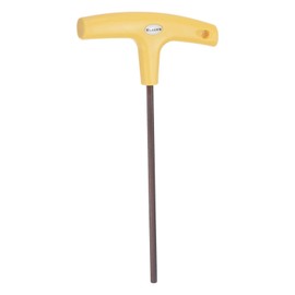 sourcing map T-Handle Wrench 3/16" SAE Long Arm Hex Key Flat End Wrenches Spanner for Automotive Household Maintenance