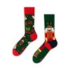 Many Mornings Unisex The Nutcracker Mismatched Socks, Multi-colour.