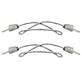 Endoto Shoelaces for Hey Dude Elastic Strings Replacement Laces Shoes(Color:Grey,Size:19Inch)