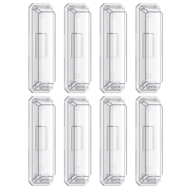CLYMENE 8 Pack Light Switch Cover Guard, Child Proof Wall