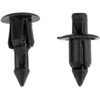 JUTOSU 100pcs 6mm Hole Diameter Clips Automotive Rivet Fastener Mud
