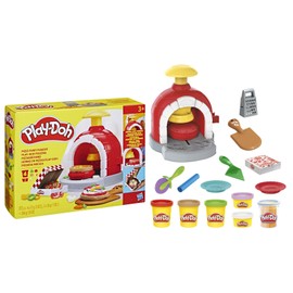 Play-Doh Play Doh Pizza Oven Set 8 Tools 25 Toppings Kids Creative Play Toy 3 Years Plus