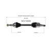 GSP NCV10050 CV Axle Shaft Assembly - Left Front (Driver
