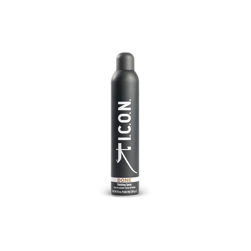 K I.C.O.N. I.C.O.N. Done Finishing Spray, Salon-Quality Hair-Styling Spray, 10-Ounce