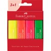 Faber-Castell 254604 – Highlighter Set TL 46, Pack of 4