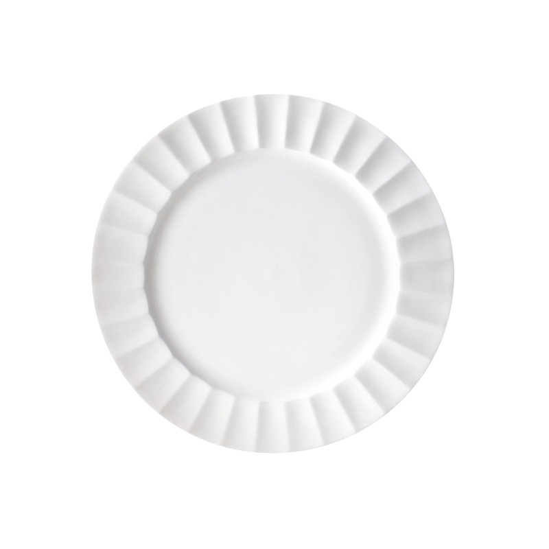 Everyday White by Fitz and Floyd Nevaeh Fluted 16 Piece