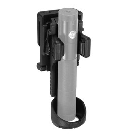 sourcing map Flashlight Holder Rotatable Torch Light Carry Case Fits 1"-1.25" Dia. Flashlight with Duty Belt Clip for Police Work Guard