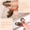 8 Pcs Thimble + 30 Pcs Sewing Needles, Finger Protector