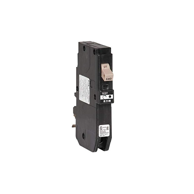 Eaton 20 amps Arc Fault/Ground Fault Single Pole Circuit Breaker