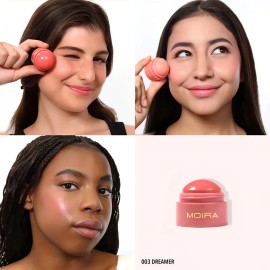 Rubor Moira Soft Blush Balm Tono Del Maquillaje 003 Dreamer                                                                                           