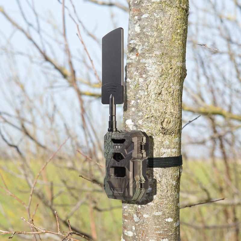 VisorTech Wildlife Camera with SIM: 4G/LTE Wildlife Camera with 2K