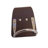 BBI Brown Leather Hammer Holder for Tool Belt | Steel