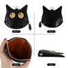Andiker Coin Purse, Cute Cat Shape Small Wallet with Zipper