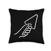 Hand with Masonry Trowel - Bricklayer Throw Pillow