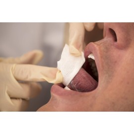 Richmond Dental & Medical 300633 4" x 4" 100% Cotton Nonwoven Sponge, 4-Ply