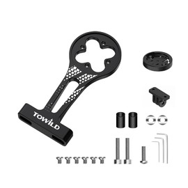 Garmin Mount Garmin out front Mount - Bike Computer Mount for XOSS iGPSPORT Meilan Magene CYCPLUS Garmin Edge Mount GPS Garmin Mount MTB Bike Handlebar Holder for Bike Cycling Computer (AS80)