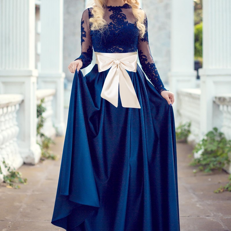 obmwang Wedding Satin Sash Belt for Special Occasion Dress Bridal