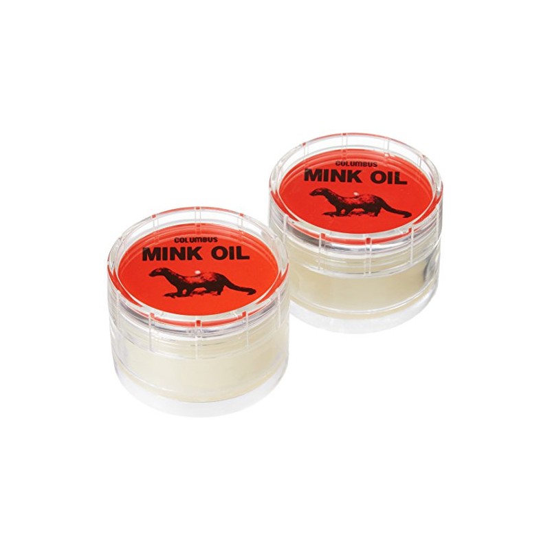 Columbus 100003 Cream, Mink Oil, Set of 2 (Colorless)