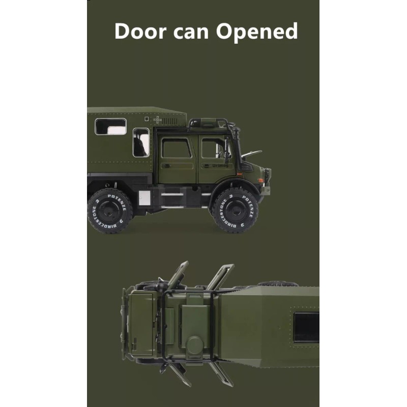 DuBeeBee Increíble Camión Unimog Todoterreno Para Colección