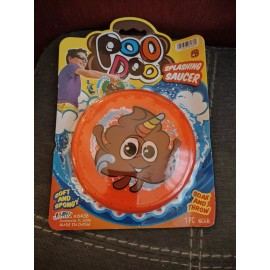 Ja-ru Poo Doo Splashing Saucer - Pool Toy - NEW - Red
