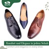 Marol Activated Carbon Insoles for Sweaty Feet Perforated Real Leather