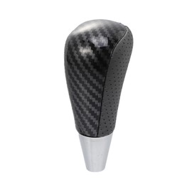 X AUTOHAUX Car Automatic Gear Stick Shift Knob for Toyota RAV4 Corolla Avalon Yaris 4Runner Sienna Camry Tacoma for Lexus ES GS SC RX LS Gray Black Carbon Fiber Pattern