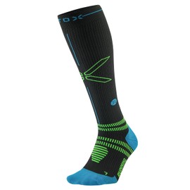 STOX Energy Socks, Men's Running Socks, Compression Class 23-32 mmHg, Thin Footbed, Compression Stockings, Running Compression Socks, Support Stockings, Thrombosis Stockings, Compression Socks, Grey