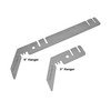 Crossbar Valance Hanger, for Pipe and Drape (9" Hanger, 2
