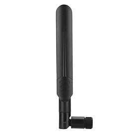 Antena WiFi Omnidireccional 2.4G / 5G / 5.8G 8dbi Antena Inalámbrica de Tarjeta de Red WiFi de Banda Dual SMA Macho, Adecuado para LAN Inalámbrica y Adaptador de Enrutador WiFi.(Negro)