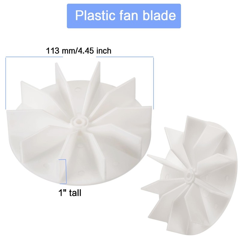 Fiada Bathroom Vent Exhaust Fan Motor Replacement Electric Motors Kit,