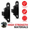 2 Pack Heavy Duty Adjustable Gate Hinges Featuring Dual Sealed