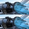 Grinsvalley 2 Set Portable Car USB Powered Auto Fan with