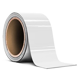 VViViD White Gloss Air-Release Adhesive Vinyl Pinstripe Tape Roll (2 Inch x 20ft)